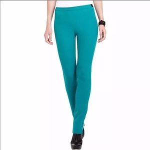 BCBG MAX AZRIA Teal Skinny Pants Size: XXS